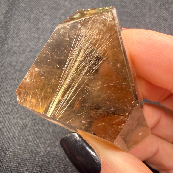 Smoky Rutilated Quartz Free Form - Picture 8 of 8